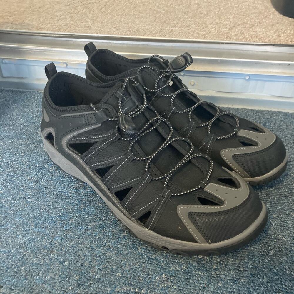 Eddie Bauer Arvada Sandals Black Men's 13 M